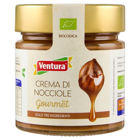 Ventura Crema di Nocciole Gourmet Biologica 175 g