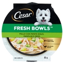 Cesar Fresh Bowls Cibo umido Cane Pollo Patate dolci 85 g