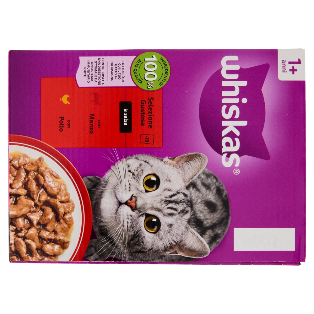 Whiskas Selezione Gustosa in salsa 10x85g