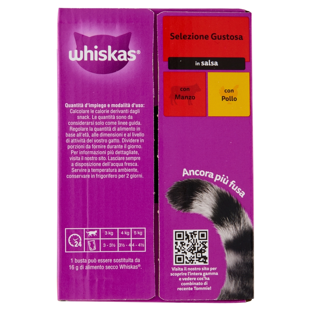 Whiskas Selezione Gustosa in salsa 10x85g