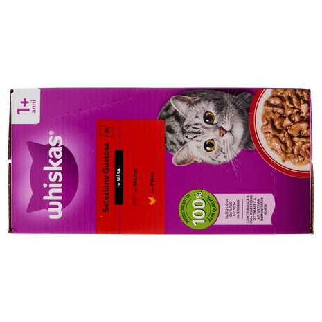 Whiskas Selezione Gustosa in salsa 10x85g