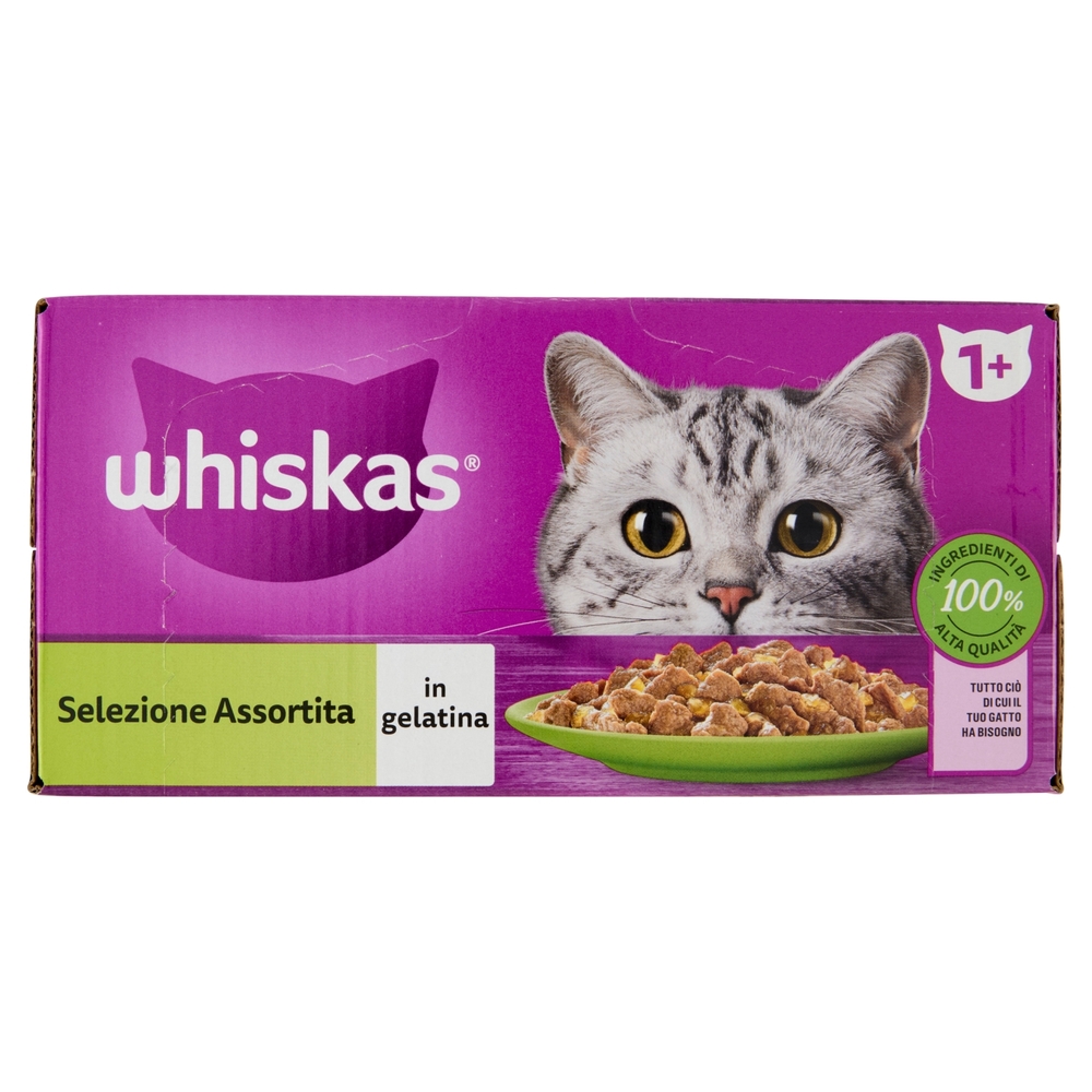 Whiskas Selezione Assortita cibo umido gatto 10x85g