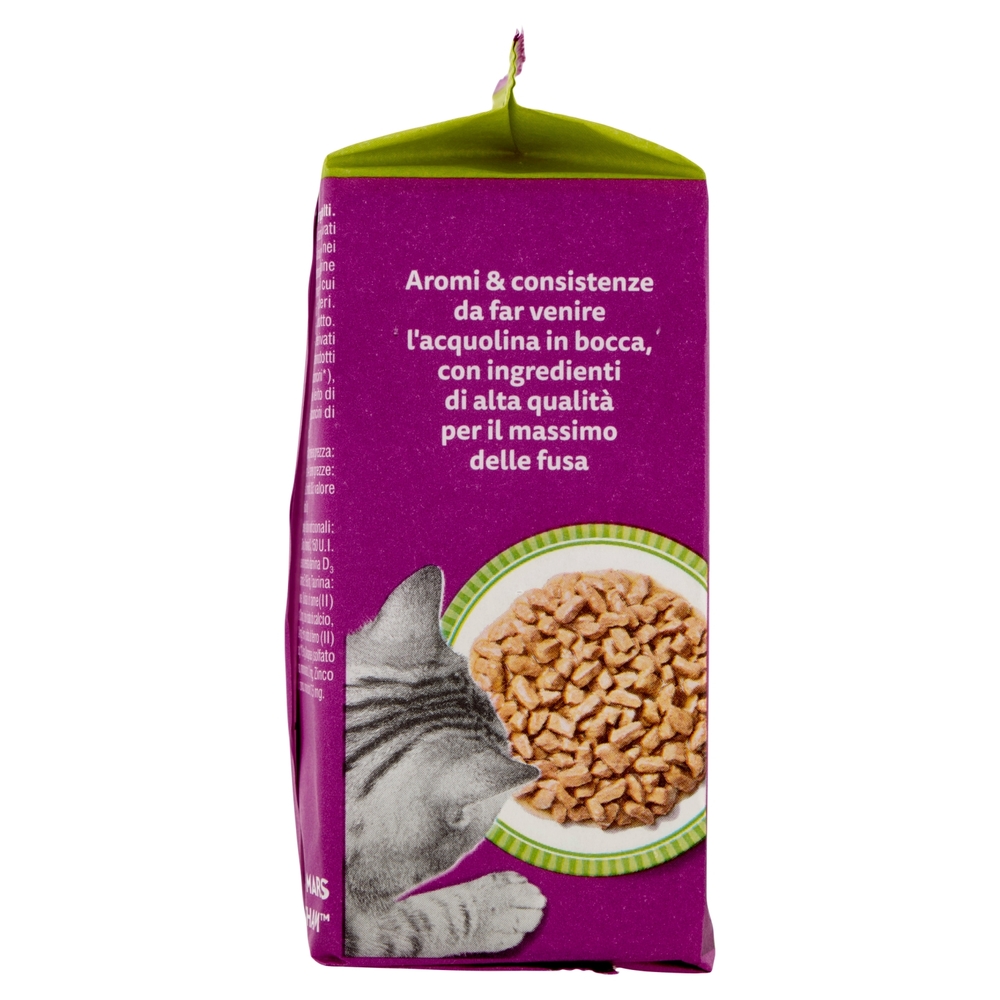 Whiskas Pranzetti Cibo Umido Gatto con Pollo e Tonno in Salsa 6 x 50 g