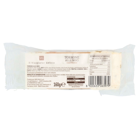 Torrone alle Noci Il Viaggiator Goloso