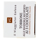 Torrone alle Mandorle Ricoperto ai 3 Cioccolati Il Viaggiator Goloso
