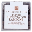 Pepite con Lampone Ricoperte di Cioccolato Fondente Il Viaggiator Goloso