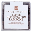 Pepite con Lampone Ricoperte di Cioccolato Fondente Il Viaggiator Goloso