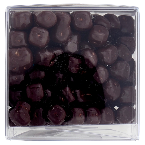 Pepite con Mirtillo e Melagrana Ricoperte di Cioccolato Fondente Il Viaggiator Goloso