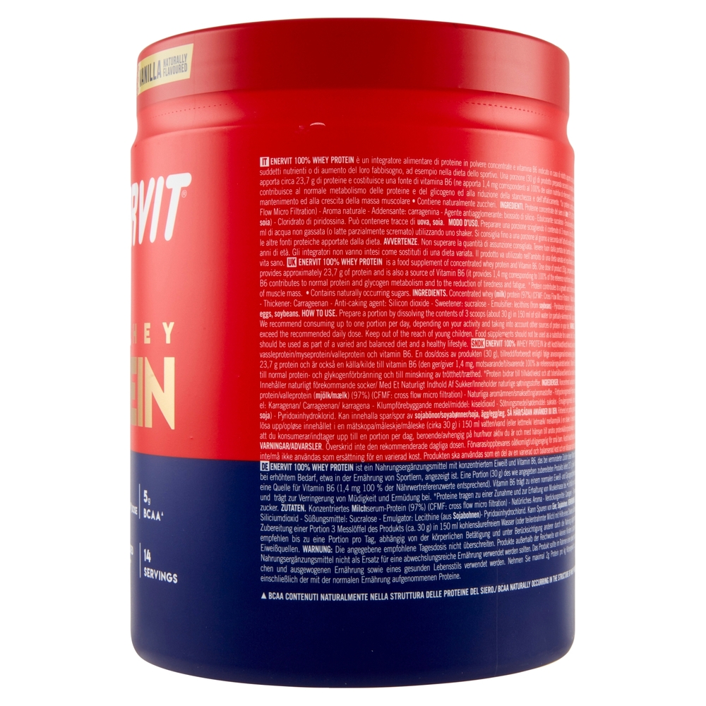 Enervit 100 % Whey Protein Vanilla 420 g