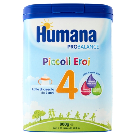 Humana Probalance Piccoli Eroi 4 Latte di crescita 800 g