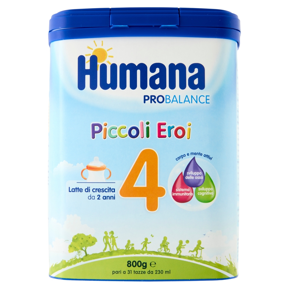 Humana Probalance Piccoli Eroi 4 Latte di crescita 800 g