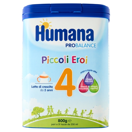 Humana Probalance Piccoli Eroi 4 Latte di crescita 800 g