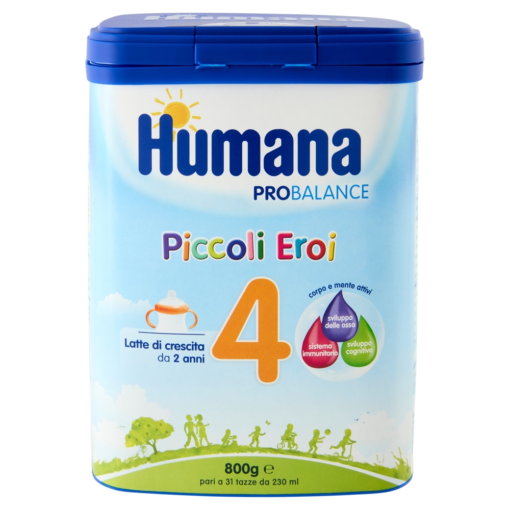 Humana Probalance Piccoli Eroi 4 Latte di crescita 800 g