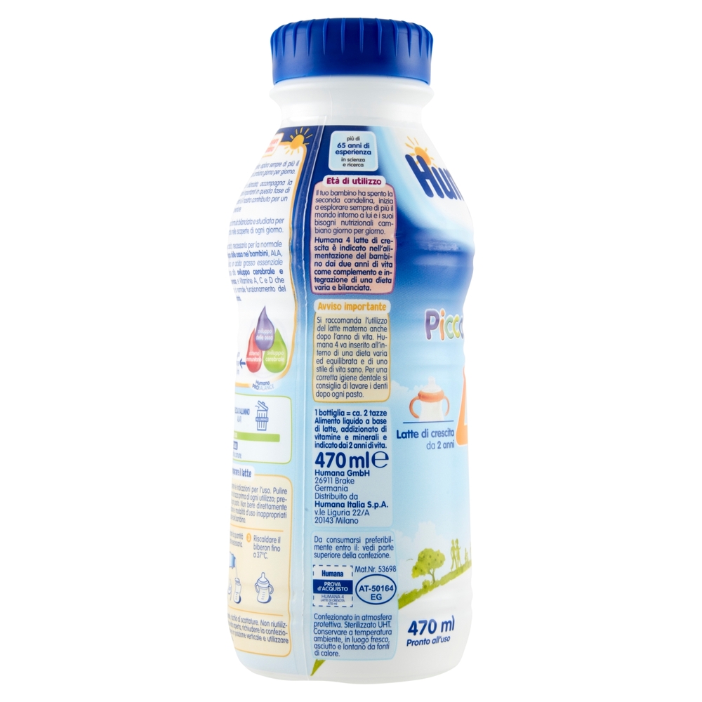 Humana Probalance Piccoli Eroi 4 Latte di crescita 470 ml