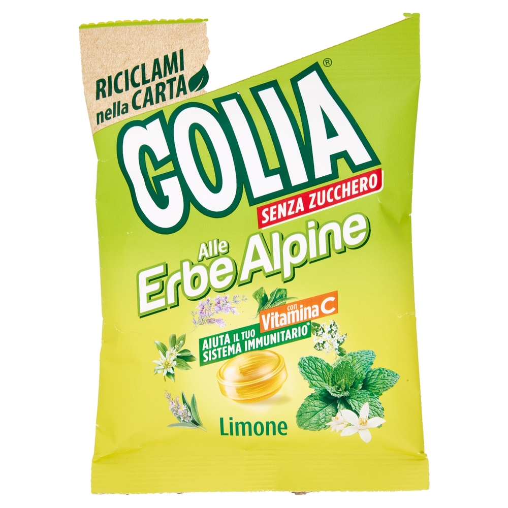 Golia alle Erbe Alpine Limone 70 g