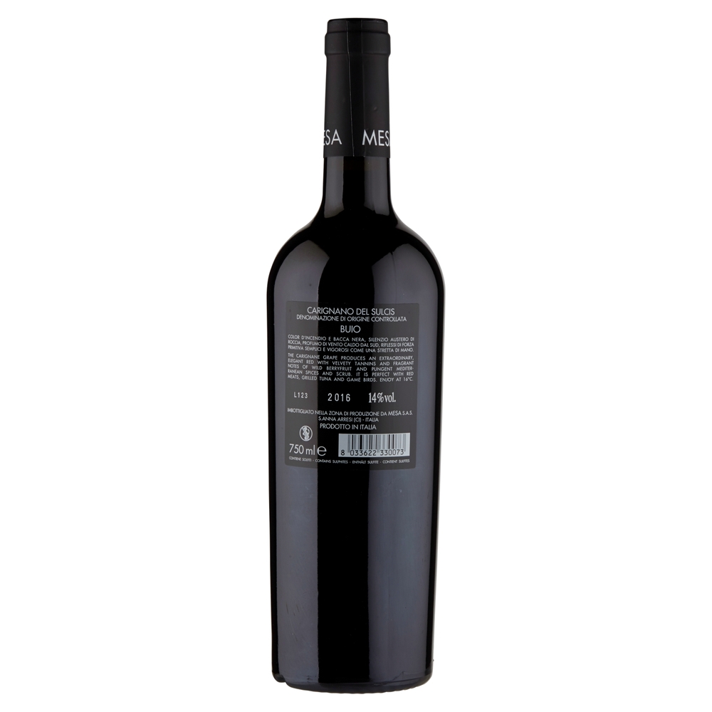 Mesa Buio Carignano del Sulcis DOC 750 ml