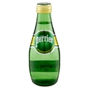 PERRIER, Acqua Minerale Naturale Frizzante, rinforzata con il gas della sorgente, Vetro, 20cl
