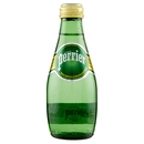 PERRIER, Acqua Minerale Naturale Frizzante, rinforzata con il gas della sorgente, Vetro, 20cl