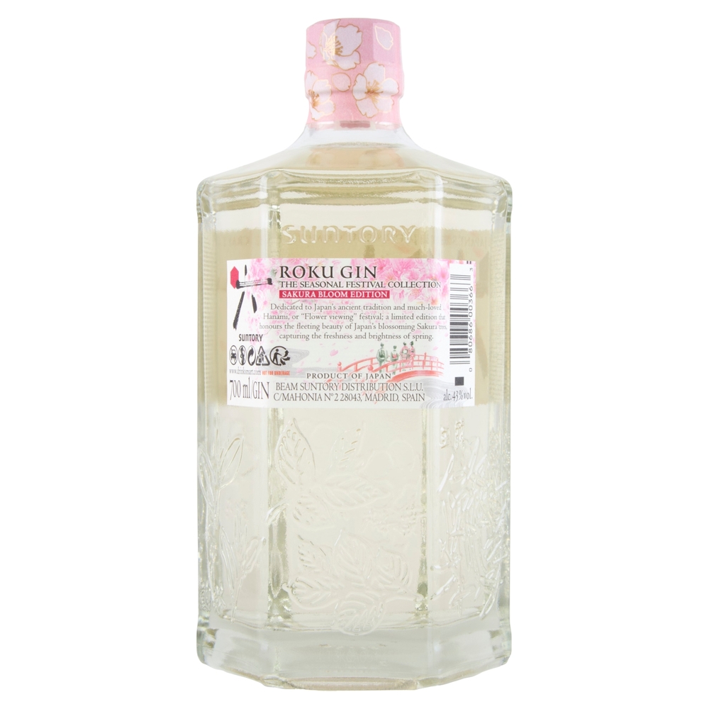 Suntory Roku Gin Sakura Bloom Edition 6 700 ml