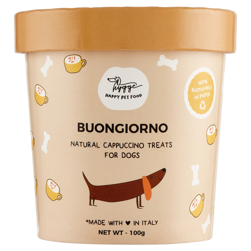 hygge Buongiorno Natural Cappuccino Treats for Dogs 100 g