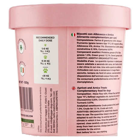 hygge Biscotti per cani Ossa e Mobilità 100 g