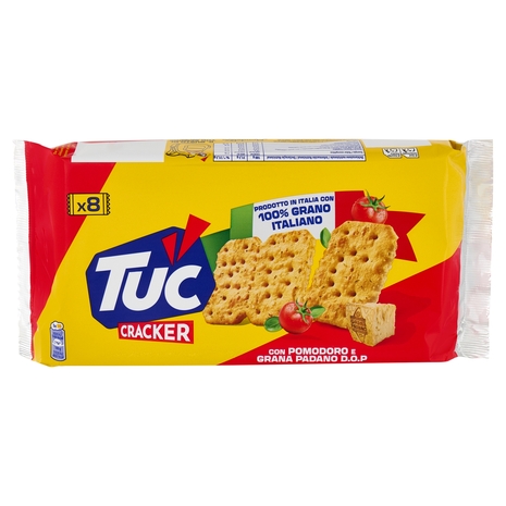 Tuc Cracker con Pomodoro e Grana Padano cotto al forno - 250 g