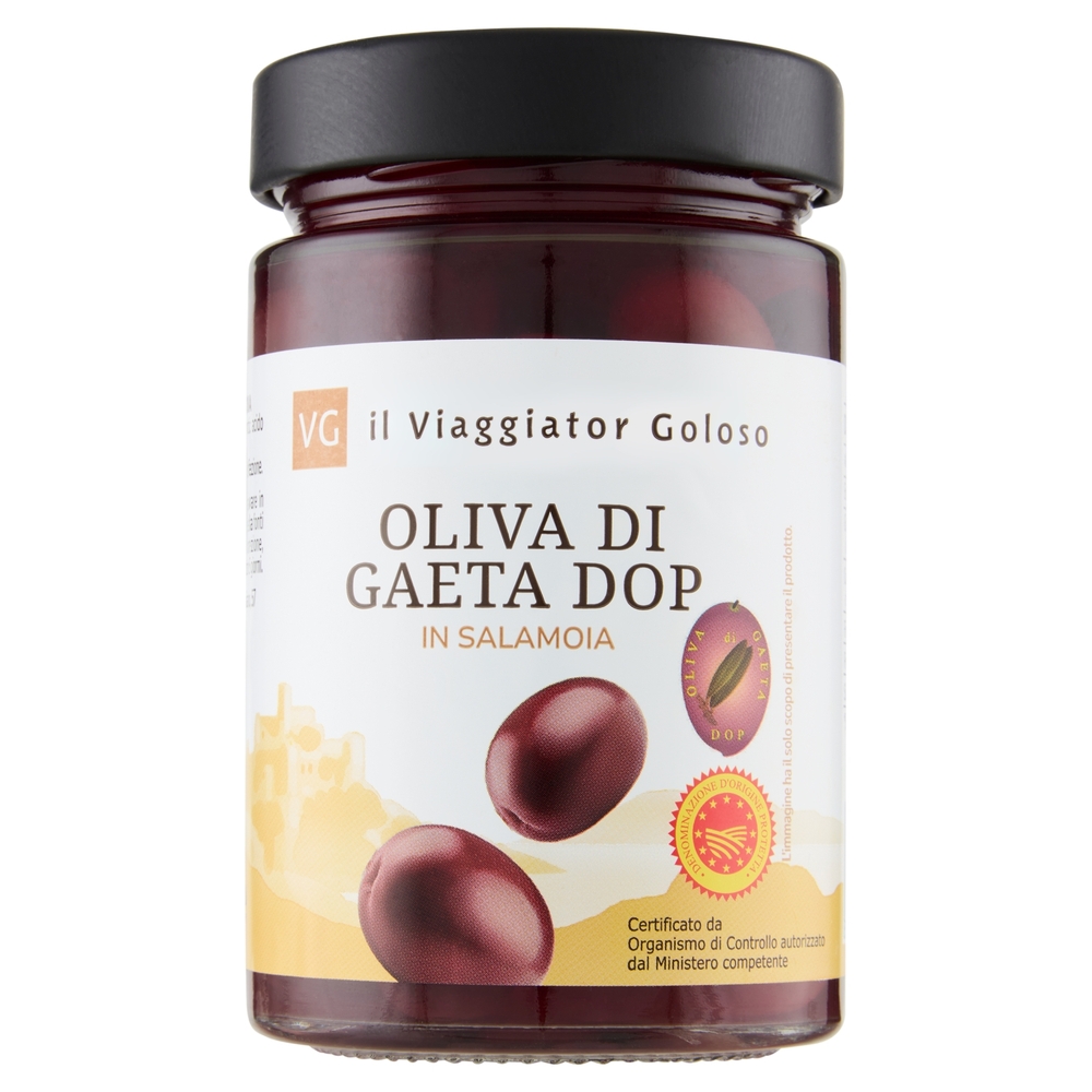 Oliva di Gaeta DOP in Salamoia Il Viaggiator Goloso
