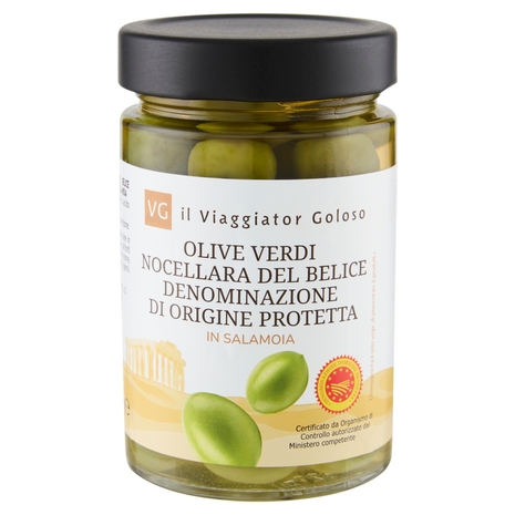 Olive Verdi Nocellara del Belice DOP Il Viaggiator Goloso