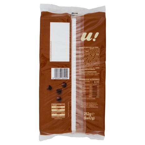 Muffin con Gocce di Cioccolato U!