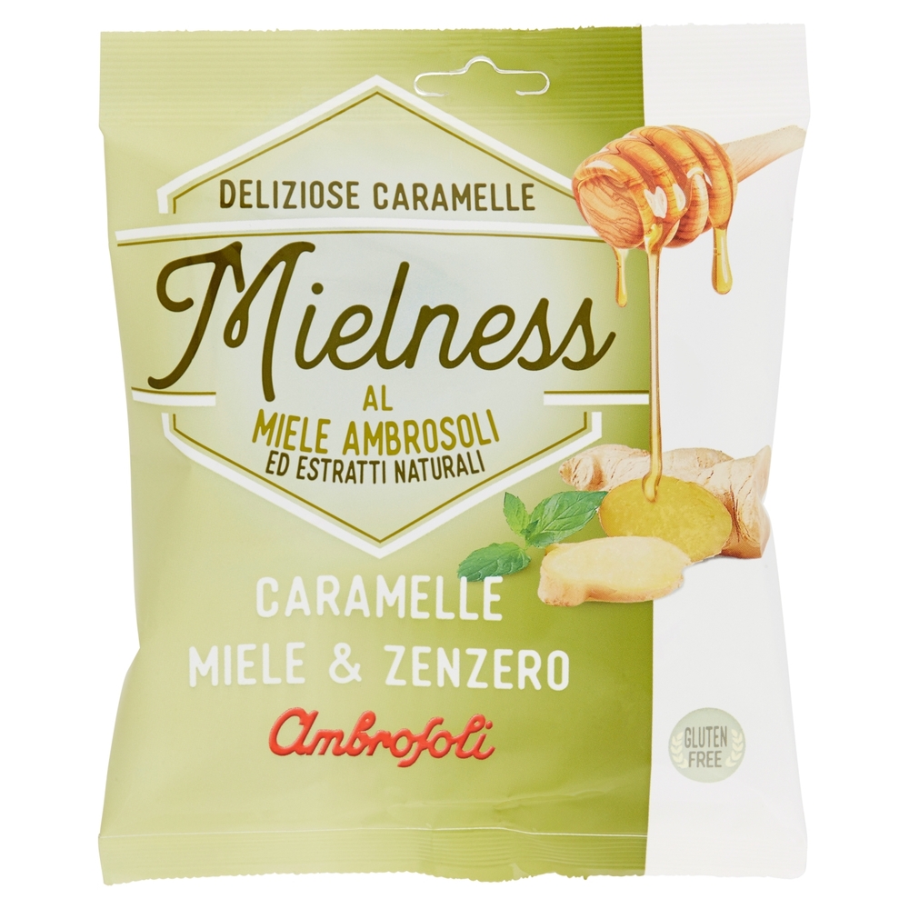 Ambrosoli Mielness Caramelle Miele & Zenzero 90 g