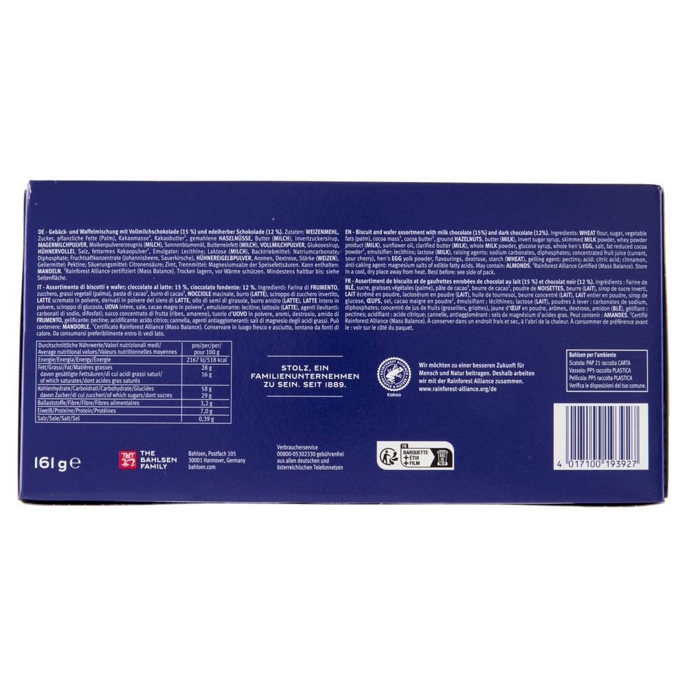 Bahlsen Hermann Bahlsen Collection 161 g