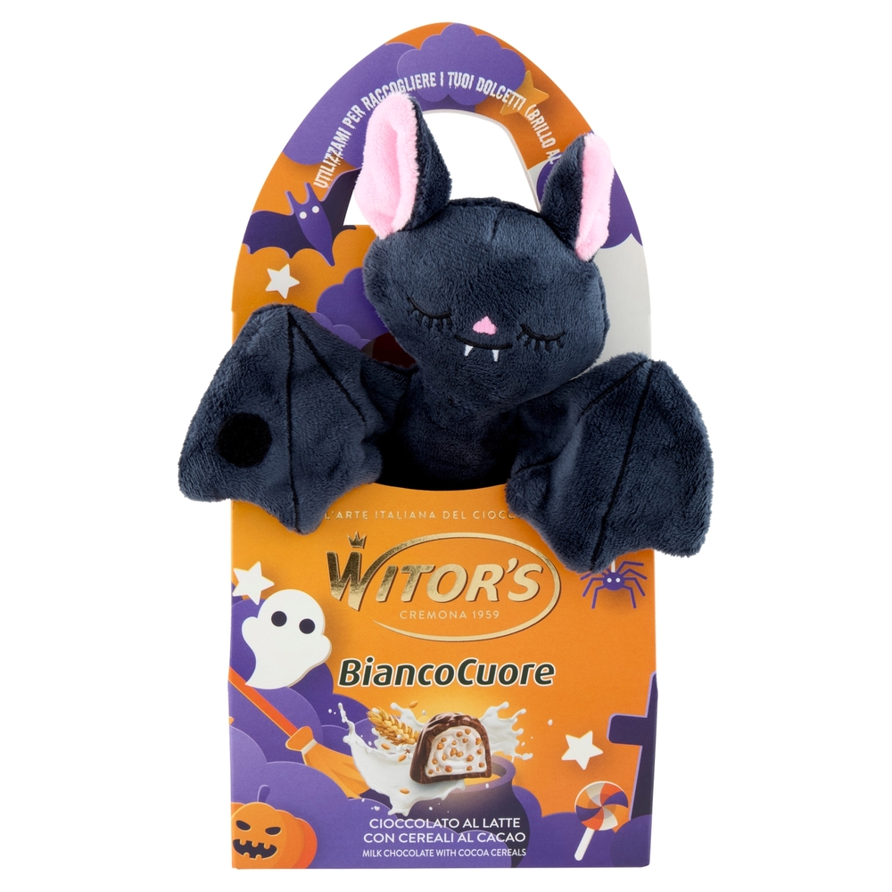 Witor's BiancoCuore Cioccolato al Latte con Cereali al Cacao 100 g