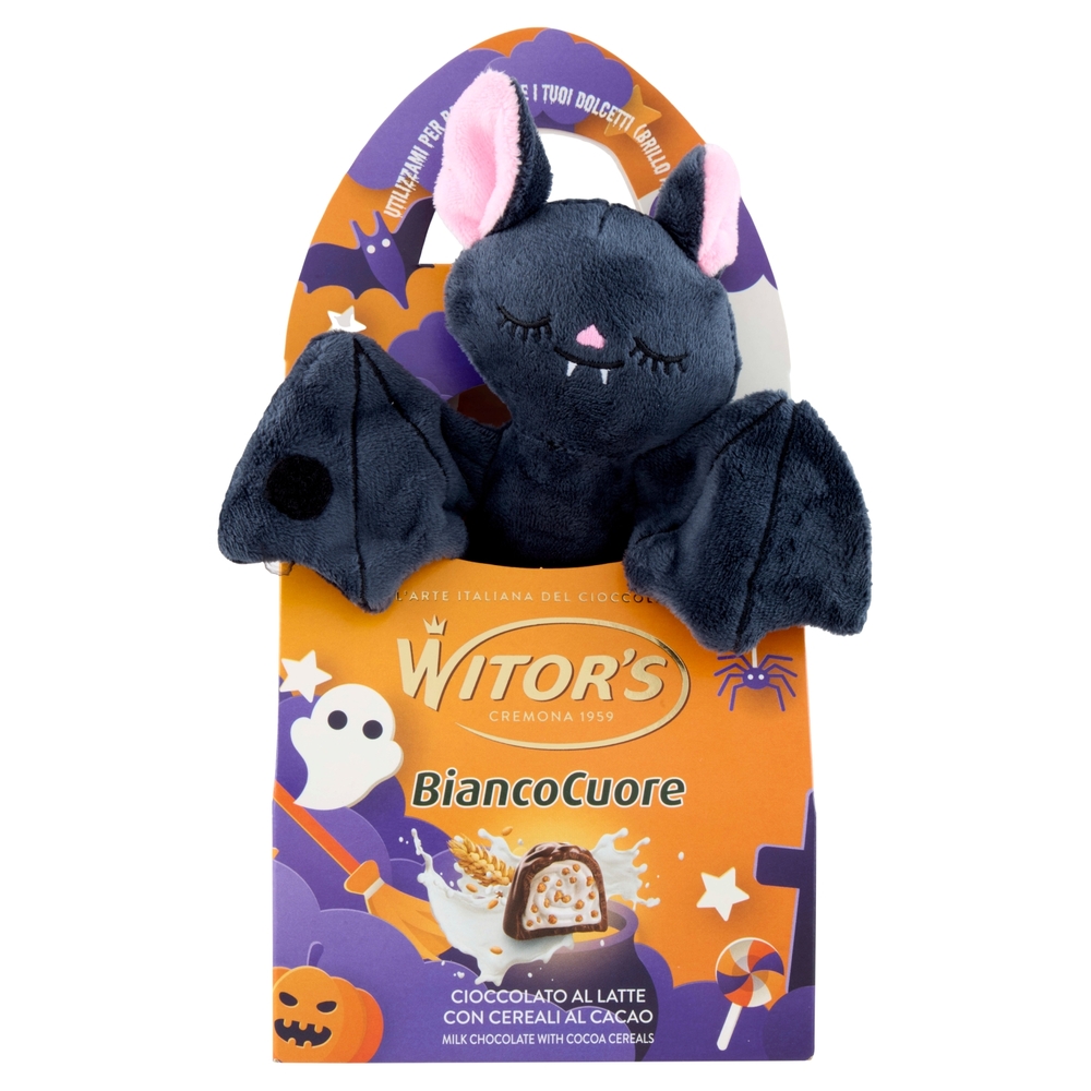 Witor's BiancoCuore Cioccolato al Latte con Cereali al Cacao 100 g