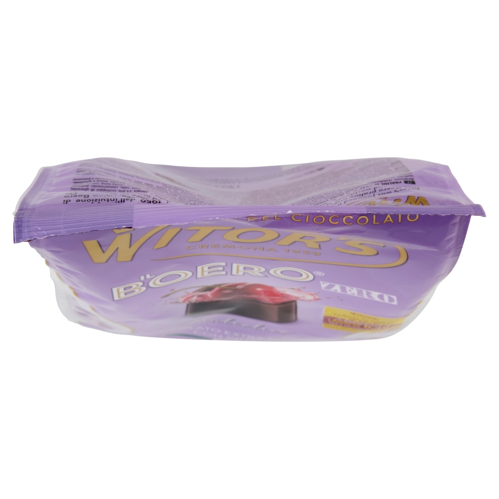 Witor's il Boero Zero Analcolico Cioccolato Extra Fondente con Ciliegia 175 g