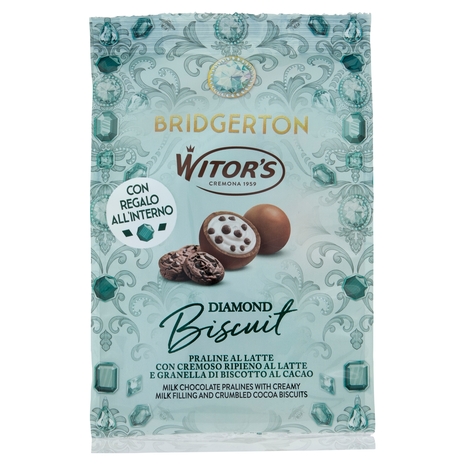Witor's Bridgerton Diamond Biscuit Praline al Latte 180 g