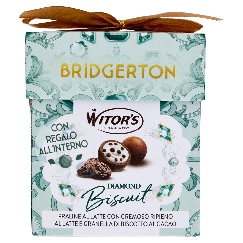 Witor's Bridgerton Diamond Biscuit Praline al Latte 150 g
