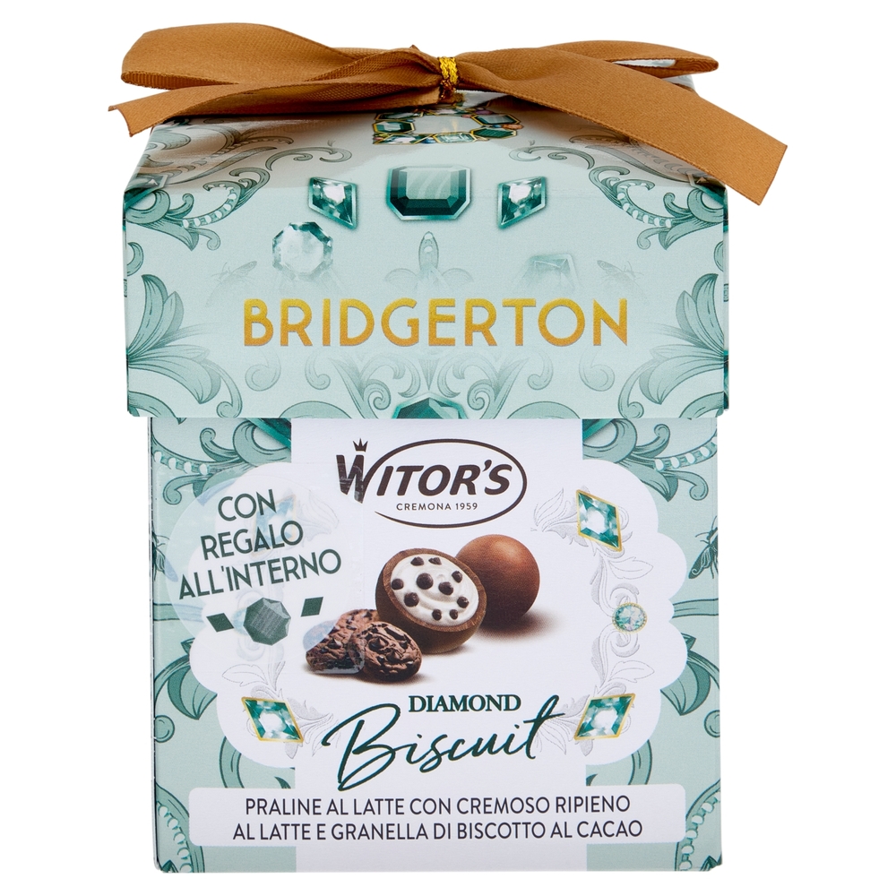 Witor's Bridgerton Diamond Biscuit Praline al Latte 150 g