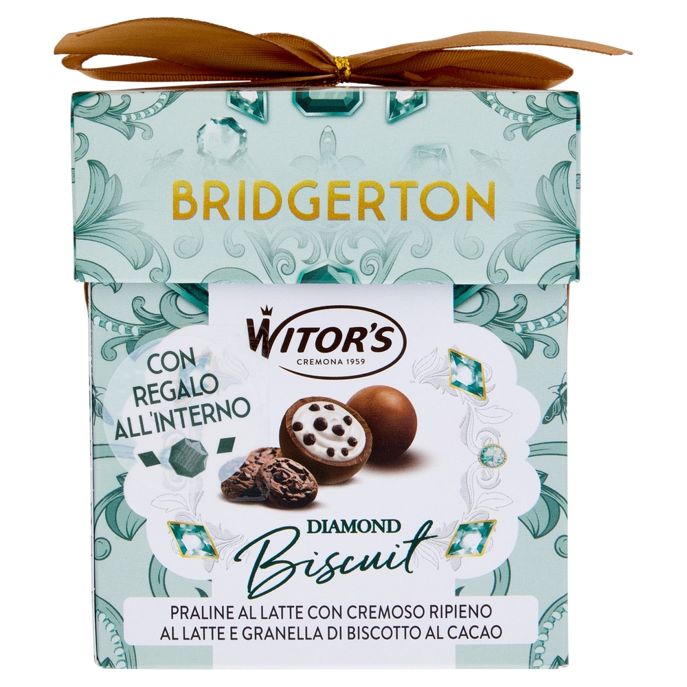 Witor's Bridgerton Diamond Biscuit Praline al Latte 150 g