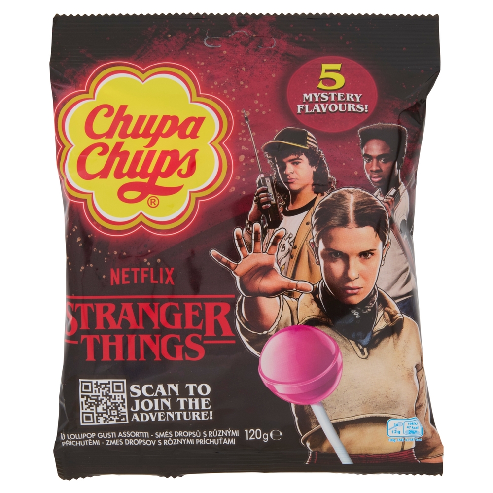 Chupa Chups Netflix Stranger Things 10 x 12 g