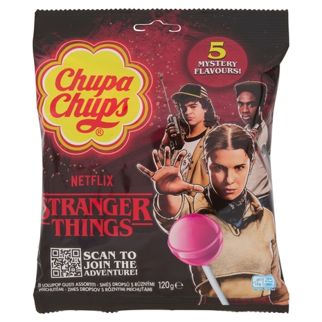 Chupa Chups Netflix Stranger Things 10 x 12 g