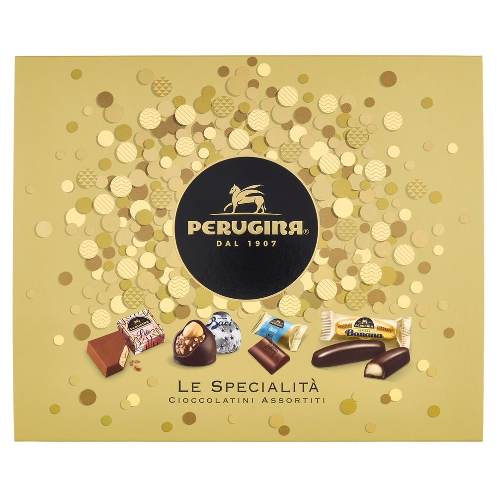 PERUGINA Le Specialità Cioccolatini Assortiti Scatola Regalo 262,7g