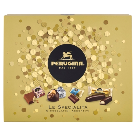 PERUGINA Le Specialità Cioccolatini Assortiti Scatola Regalo 262,7g