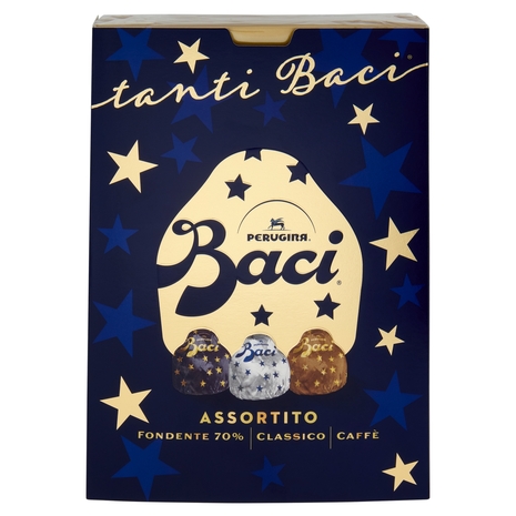 BACI PERUGINA Tanti Baci Cioccolatini Assortiti Scatola Regalo Fondente 325g