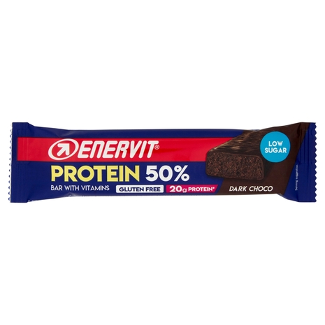 Enervit Protein 50% Bar with Vitamins Dark Choco 40 g