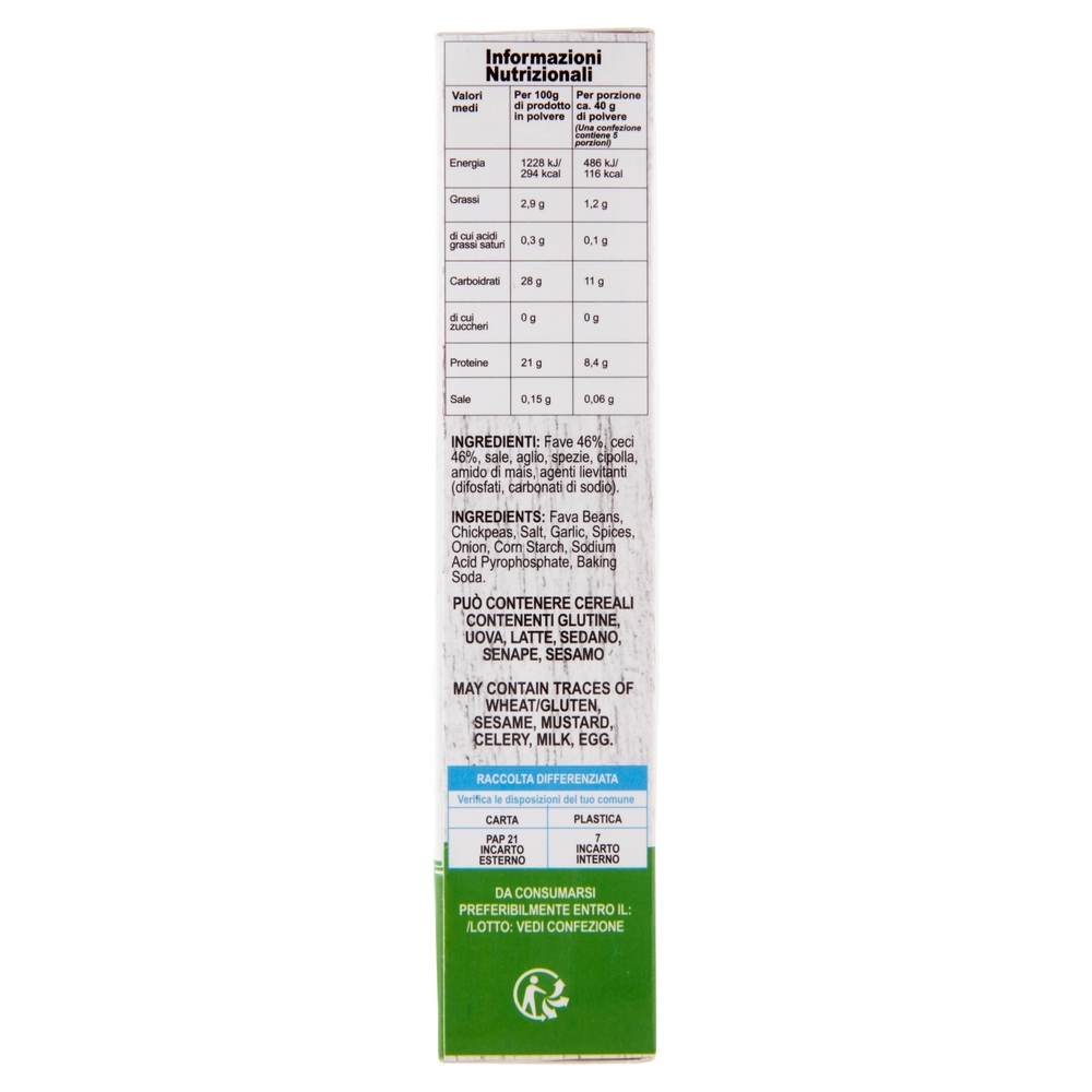 Second House gourmet foods Instant Falafel Classico Veggie Patties Powder Mix 200 g