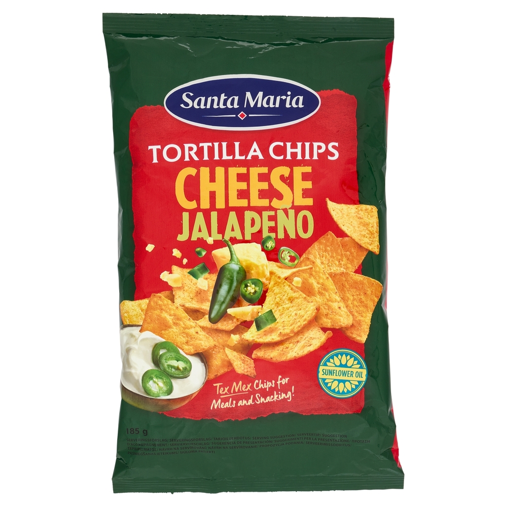 Santa Maria Cheese Jalapeno 185 g