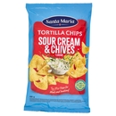 Santa Maria Tortilla Chips Sour Cream & Chives Flavour 185 g