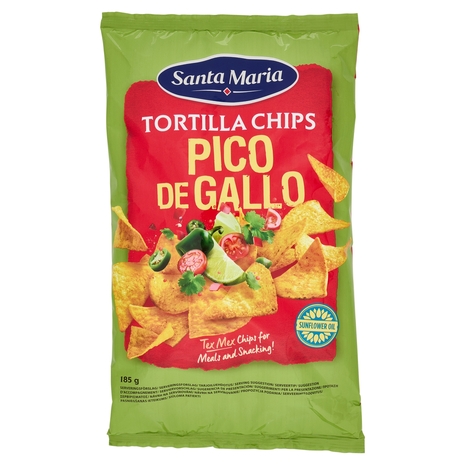 Santa Maria Tortilla Chips Pico de Gallo 185 g