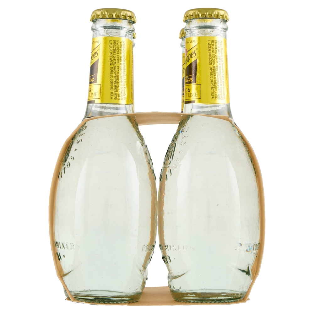 Schweppes Selection Tonic & Touch of Lime cluster 4 x 0,20L OW