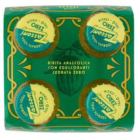 Tassoni Cedrata Zero 4 x 180 ml